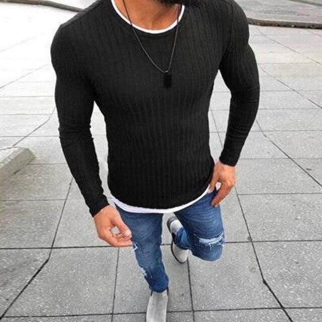 Solid Skinny Sweater